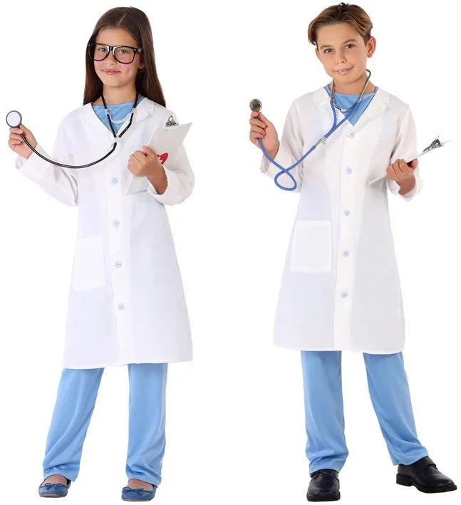 Disfraz de Doctor con Bata Infantil Médicos y Enfermeras Infantiles Atosa