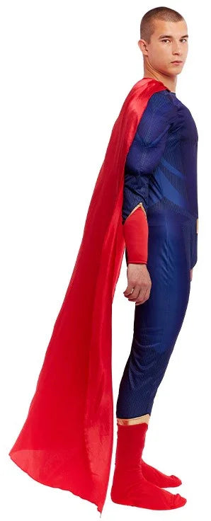 Disfraz de Superhéroe Musculoso para Hombre Superman y Supergirl Partilandia