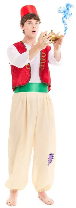 Disfraz de Árabe Aladino para Hombre Árabes Partilandia