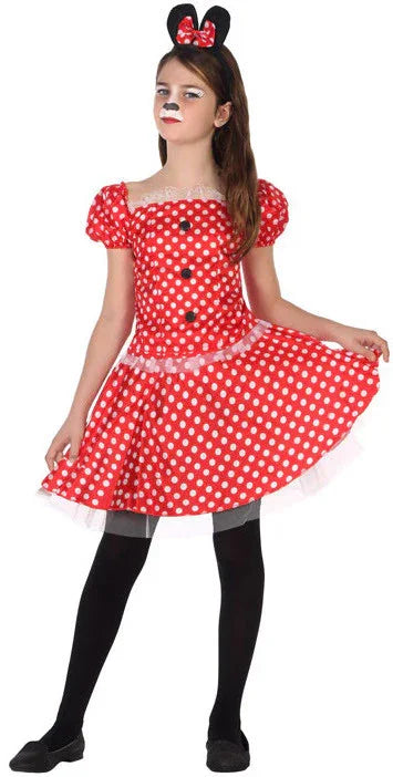 Disfraz de Minnie con Cola para Niña Comprar Online