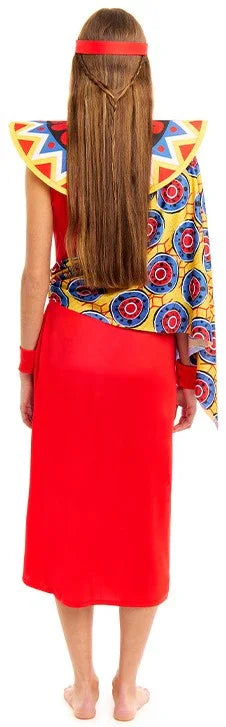 Disfraz de Tribu Masái para Mujer Africanos Partilandia