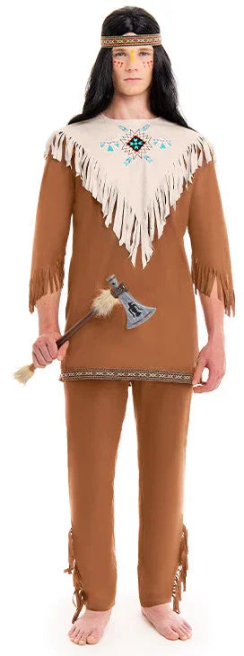 Disfraz de Indio Apache para Hombre Adultos Partilandia