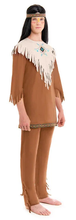 Disfraz de Indio Apache para Hombre Adultos Partilandia