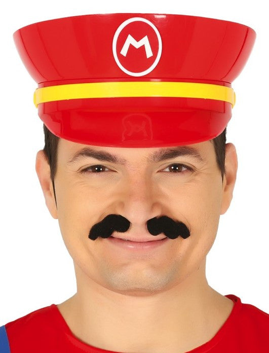 Gorra de Super Mario de Plástico Super Mario Bros y Luigi Guirca