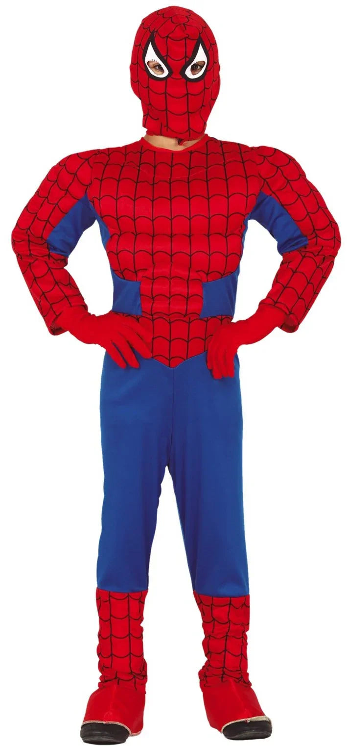 Disfraz de Spiderman Musculoso para Niño Superhéroes Infantiles Guirca