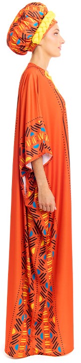 Disfraz de Africana Tradicional para Mujer Africanos Partilandia