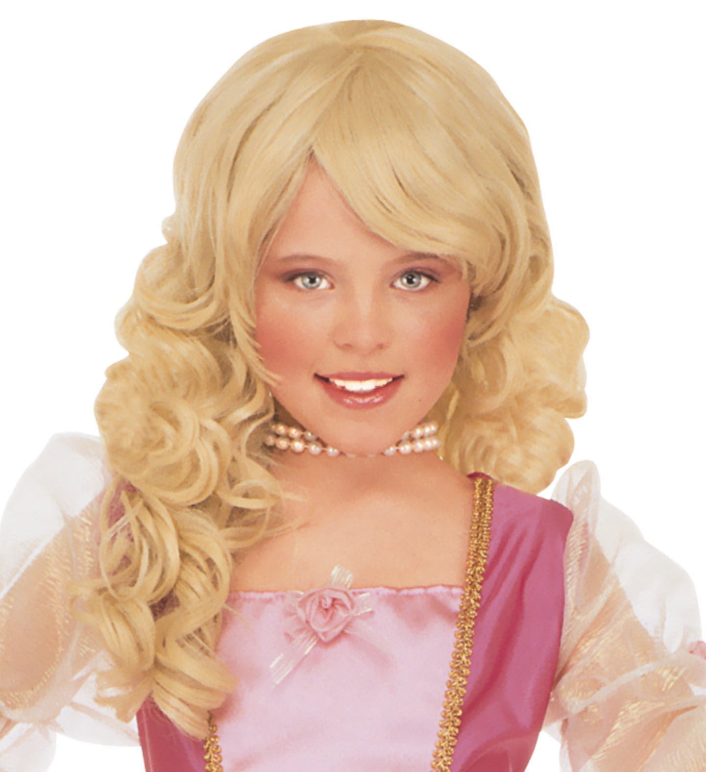Peluca Rubia de Niña COMPLEMENTOS Widmann