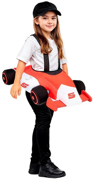 Disfraz de Coche de Carreras de F1 Infantil Pilotos de Carreras Partilandia