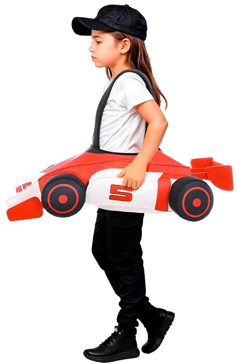 Disfraz de Coche de Carreras de F1 Infantil Pilotos de Carreras Partilandia