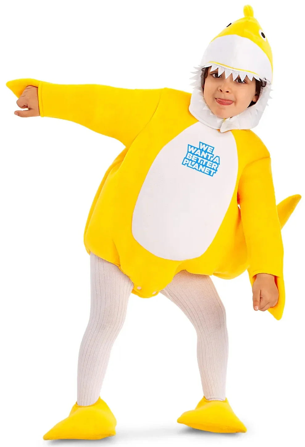 Disfraz de Tiburón Amarillo Infantil Tiburón Viving