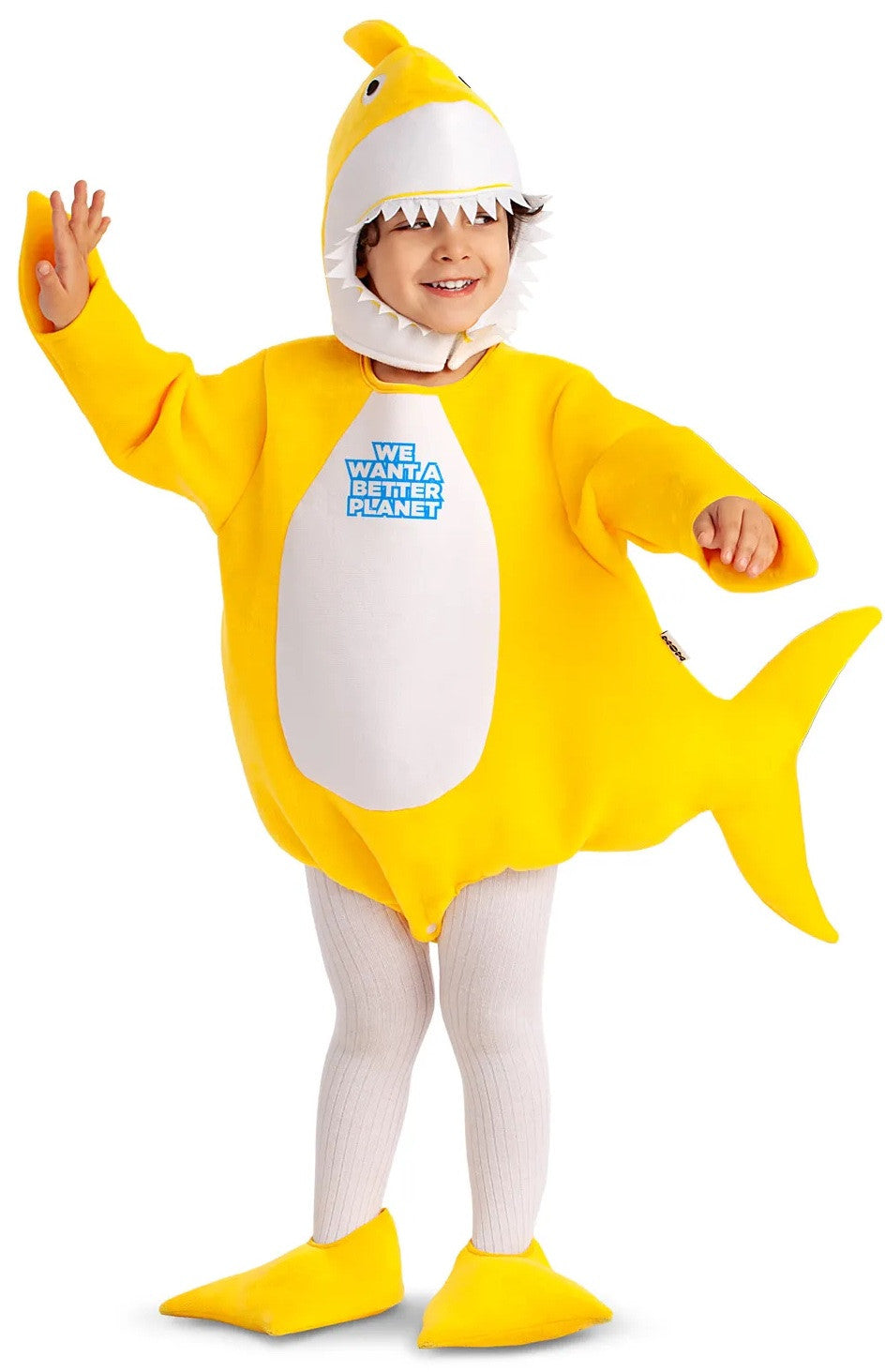 Disfraz de Tiburón Amarillo Infantil Tiburón Viving