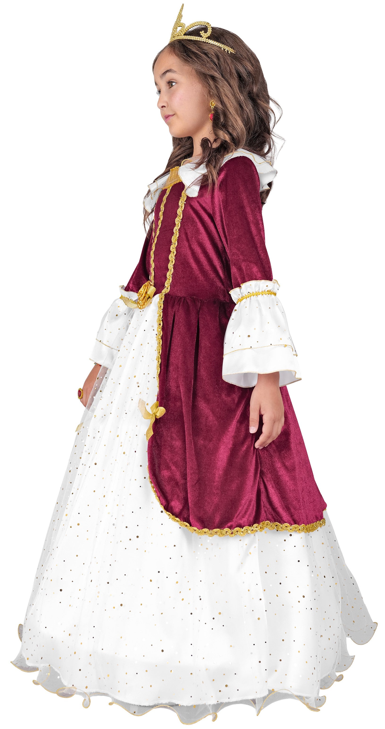Disfraz de Princesa Medieval Estilosa para Niña Princesas y Damas Medievales Widmann