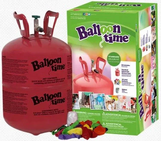 Bombona de Helio Pequeña Desechable para Globos Globos Liragram