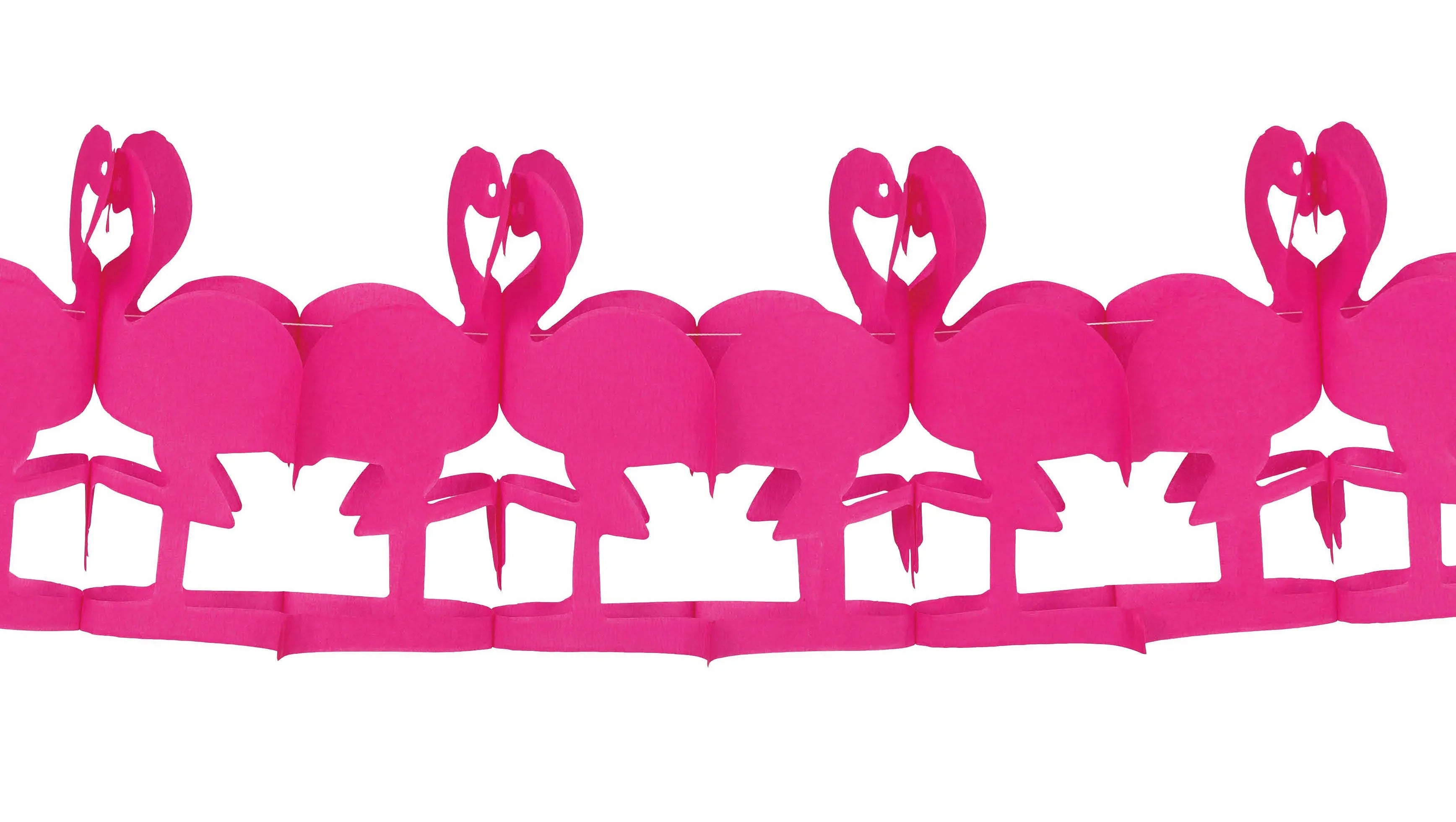 Guirnalda de Flamencos Rosas 3 metros Guirnaldas Guirca