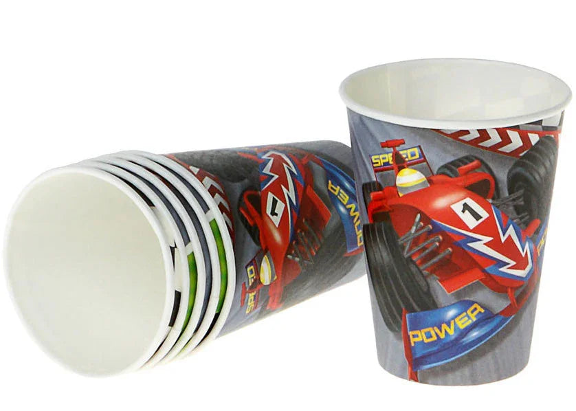 Pack de 6 Vasos de Fórmula 1 Decoración y Menaje Atosa