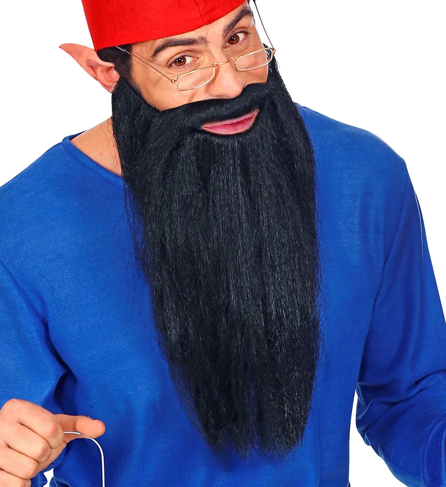 Barba Larga Negra con Bigote Barbas y Bigotes Widmann