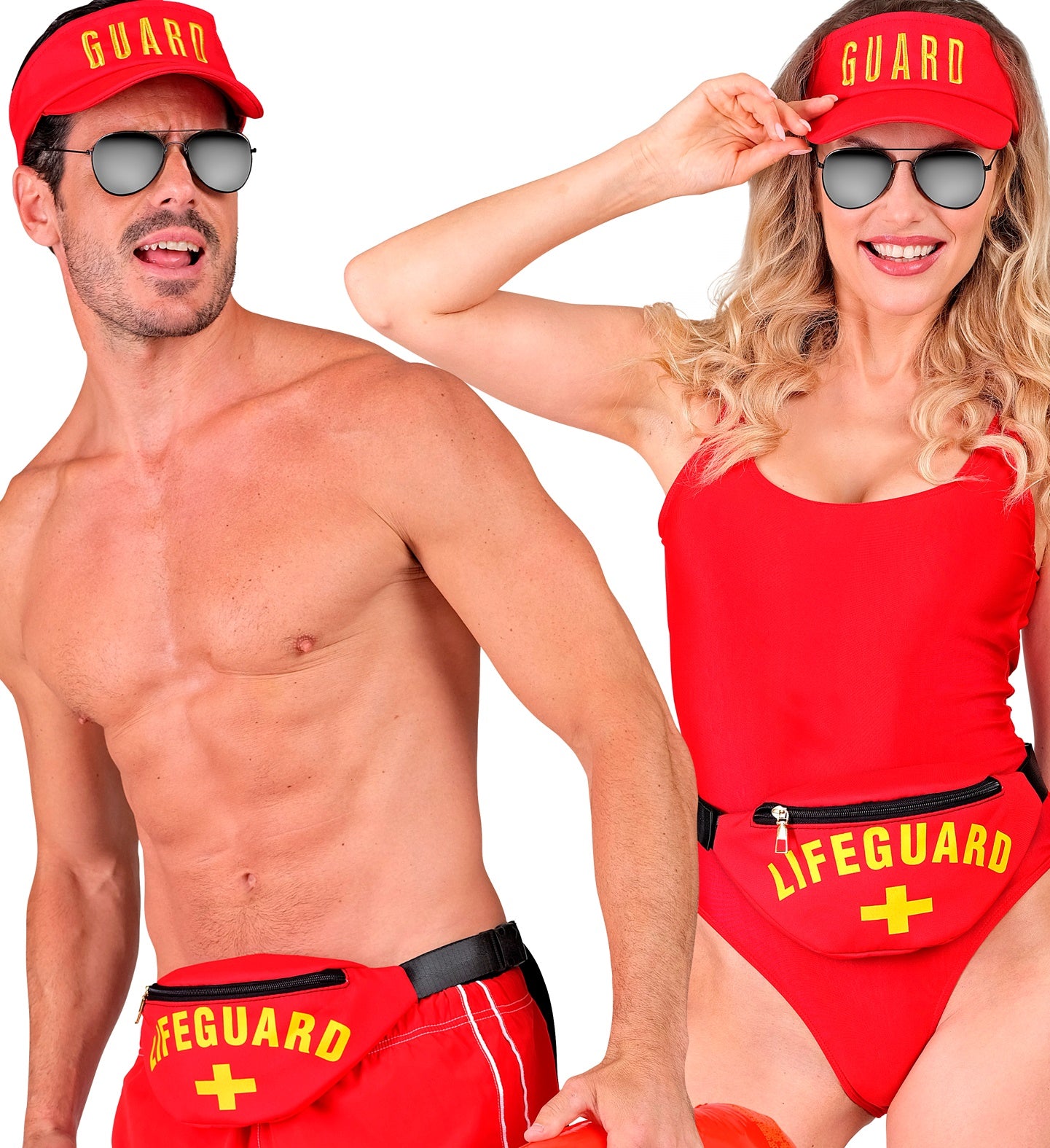 Visera y Riñonera de Socorrista Vigilante de la Playa Vigilantes de la Playa Widmann