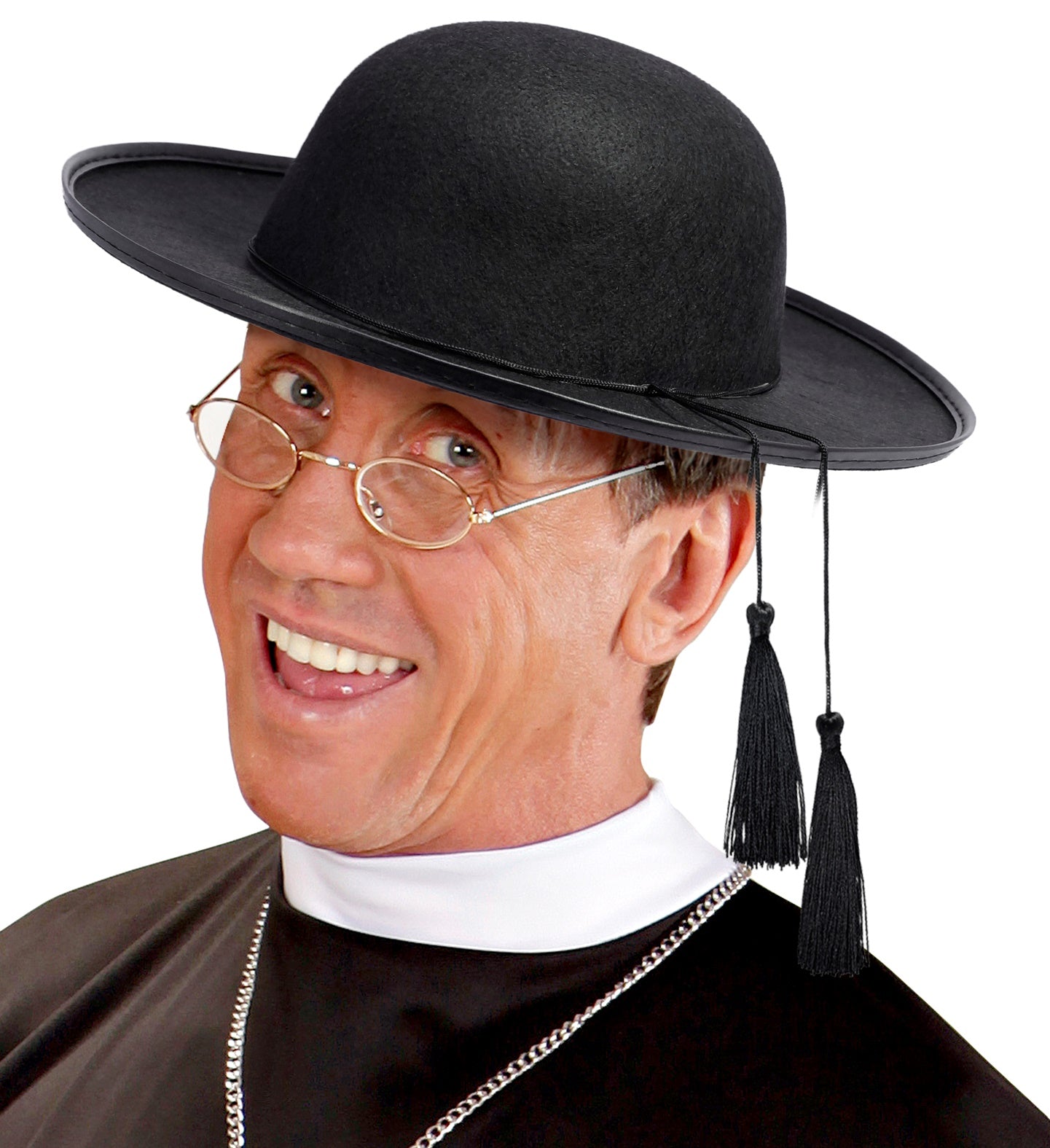 Sombrero de Cura Negro Religioso Widmann