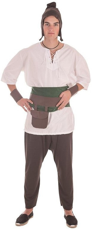 Disfraz de Tendero Medieval para Hombre Campesinos y Posaderos Medievales Llopis