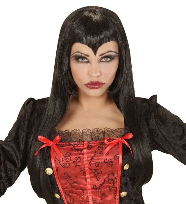 Peluca de Vampiresa Morena COMPLEMENTOS Widmann
