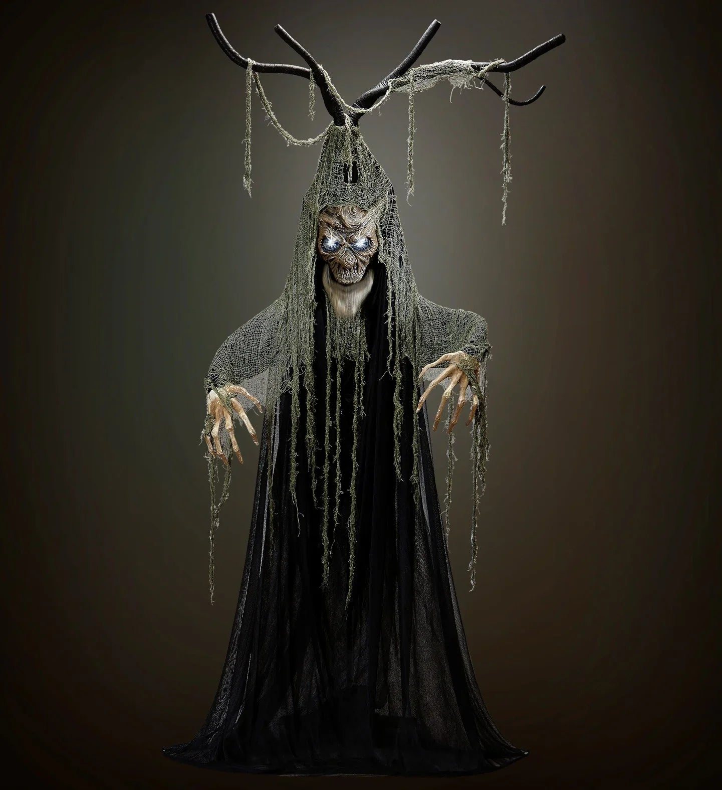 Árbol de Halloween con Luz, Sonido y Movimiento Decoración Halloween Widmann