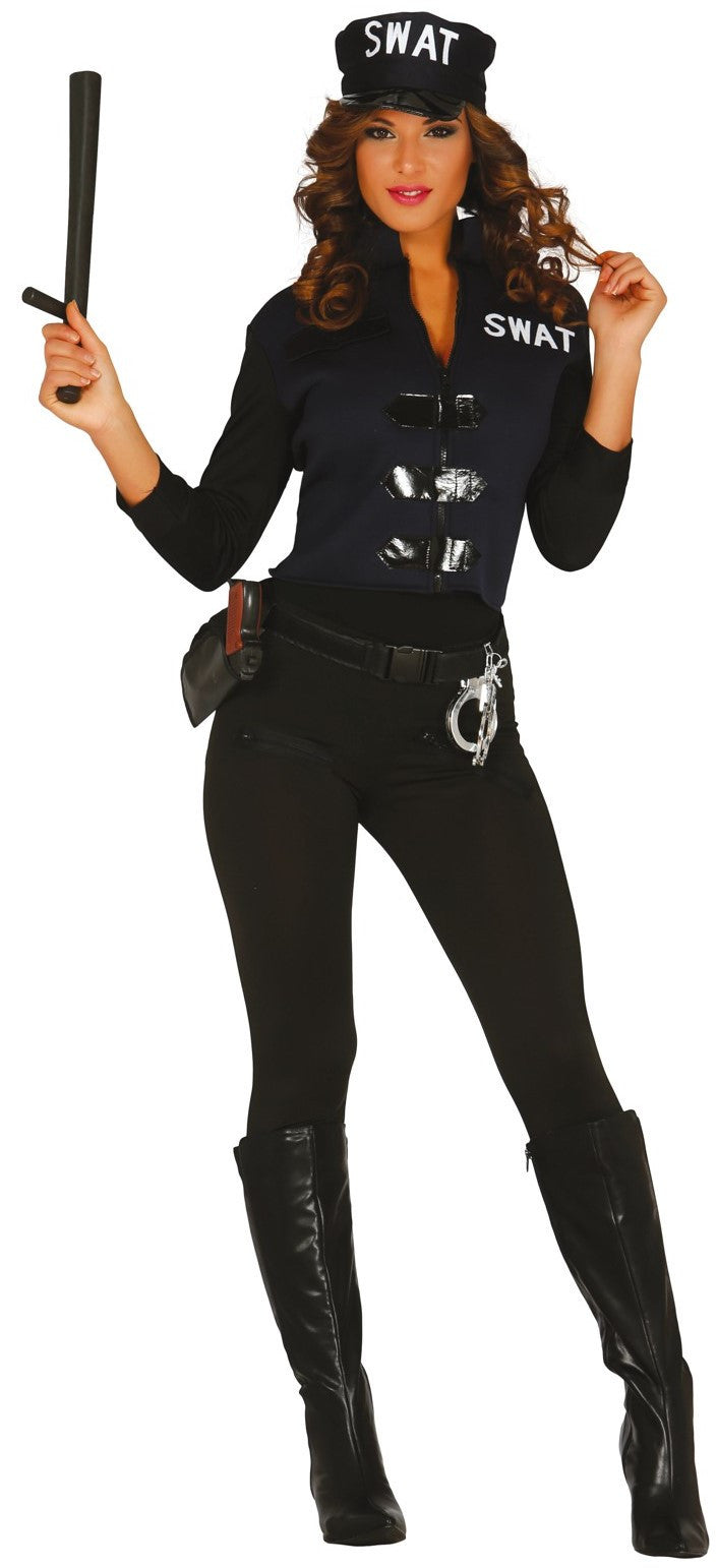 Disfraz de Policía SWAT para Mujer Policía Guirca