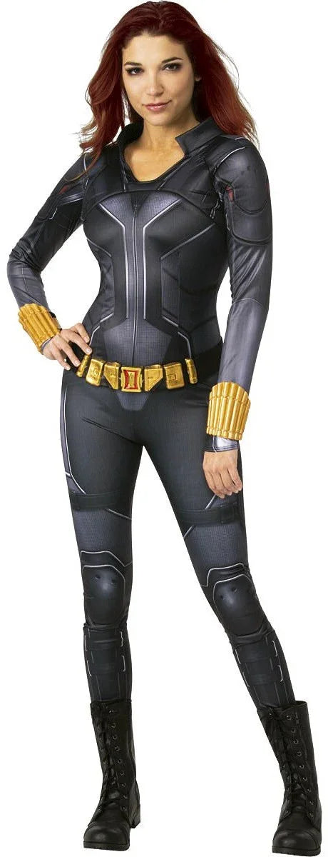 Disfraz de Viuda Negra Oficial para Adulto Superhéroe Rubies