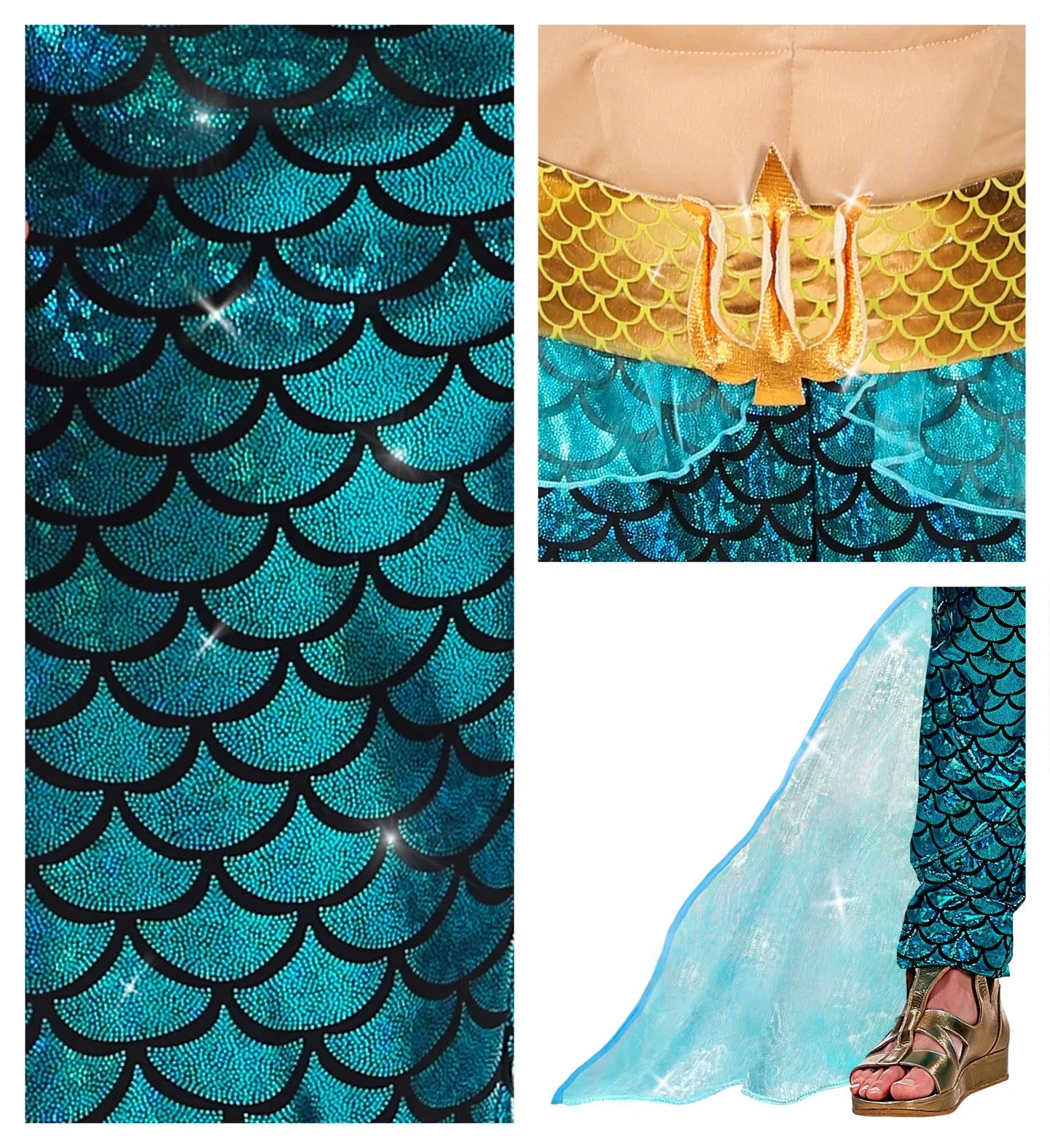 Disfraz de Dios Neptuno Musculoso para Hombre Dioses Romanos y Griegos Widmann