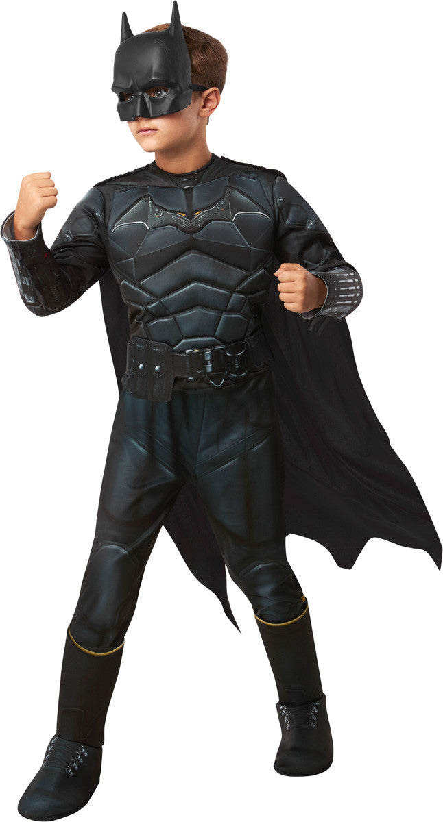 Disfraz de Batman Negro Musculoso para Niño Batman Rubies