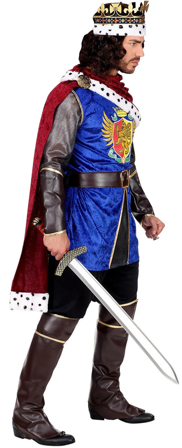 Disfraz de Rey Medieval para Adulto Reyes y Reinas Medievales Widmann