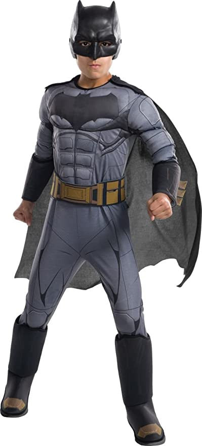 Disfraz de Batman Musculoso Liga de la Justicia para Niño Batman Rubies