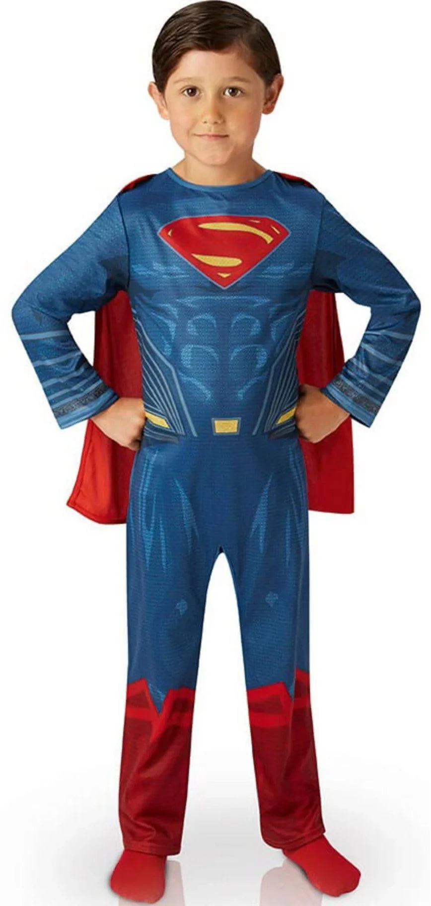 Disfraz de Superman Liga de la Justicia para Niño Superman y Supergirl Rubies