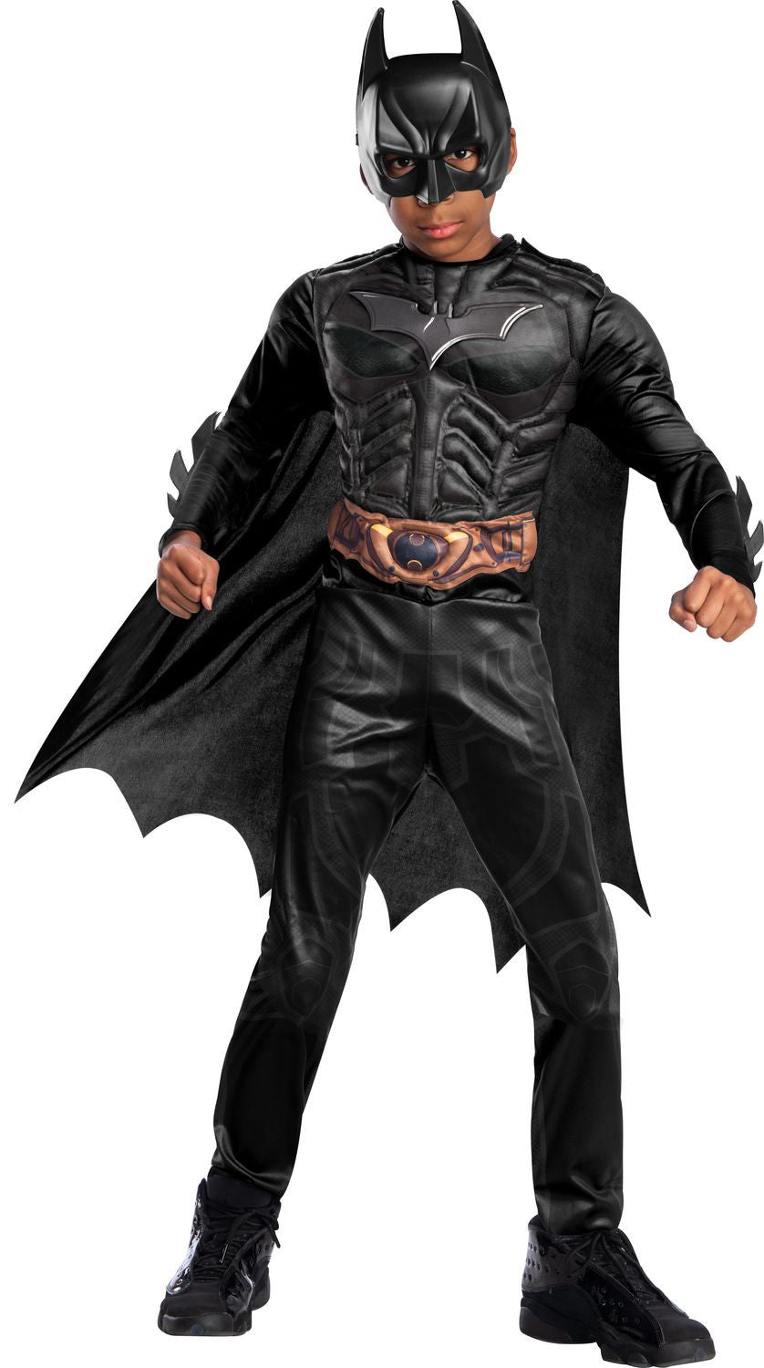 Disfraz de Batman Caballero Oscuro Musculoso para Niño Batman Rubies