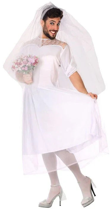Disfraz de Novia de la Boda para Hombre Novias Atosa