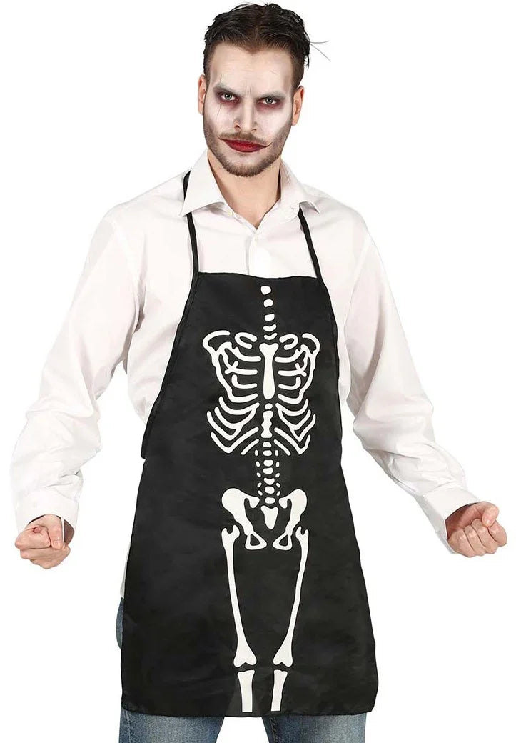 Delantal de Esqueleto para Adulto Esqueletos Guirca