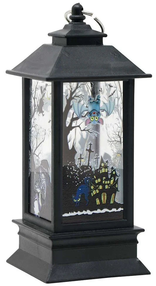 Farolillo con Decoración de Halloween y Luz Decoración Halloween Guirca