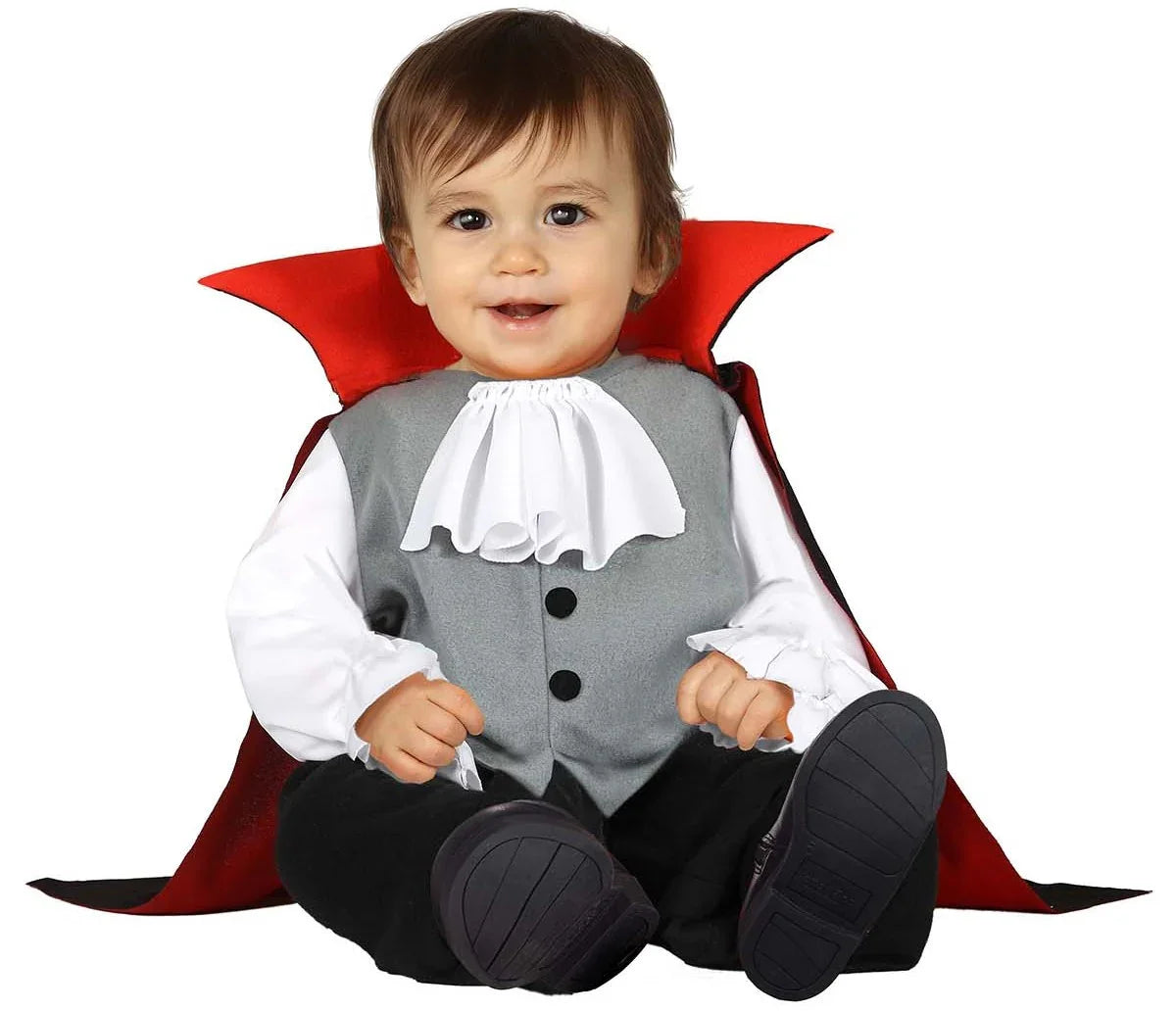 Disfraz de Vampiro con Capa para Bebé Vampiros y vampiresas Guirca