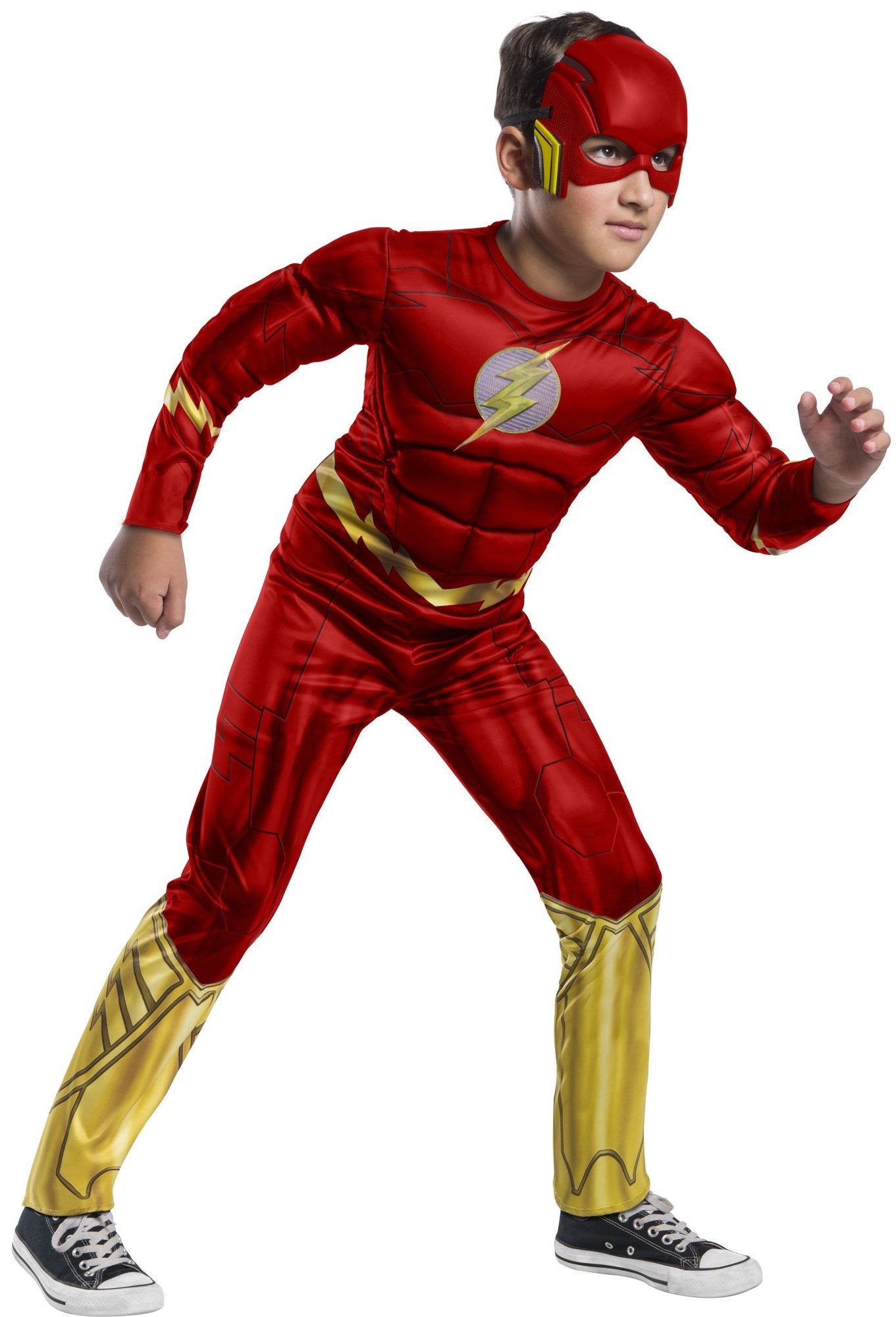 Disfraz de Flash Musculoso Infantil Flash Rubies