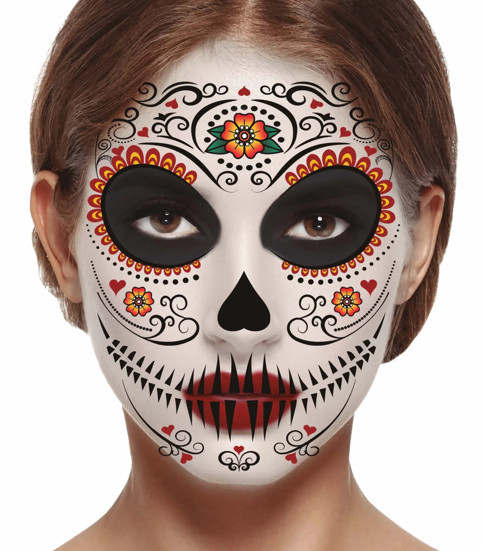Tatuaje de Catrina para la Cara Kits de Maquillaje Guirca