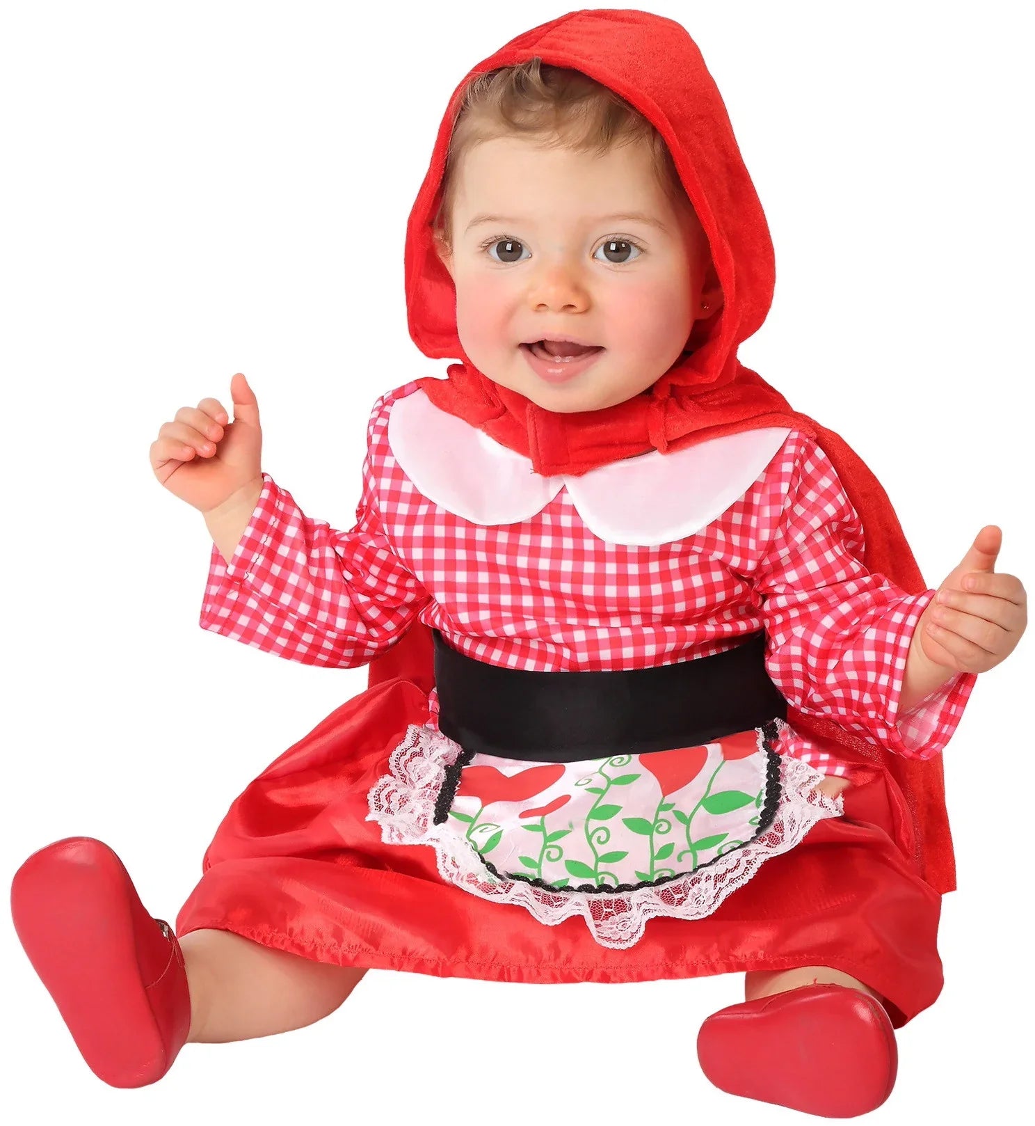 Disfraz de Caperucita Adorable para Bebé Caperucita Roja Atosa