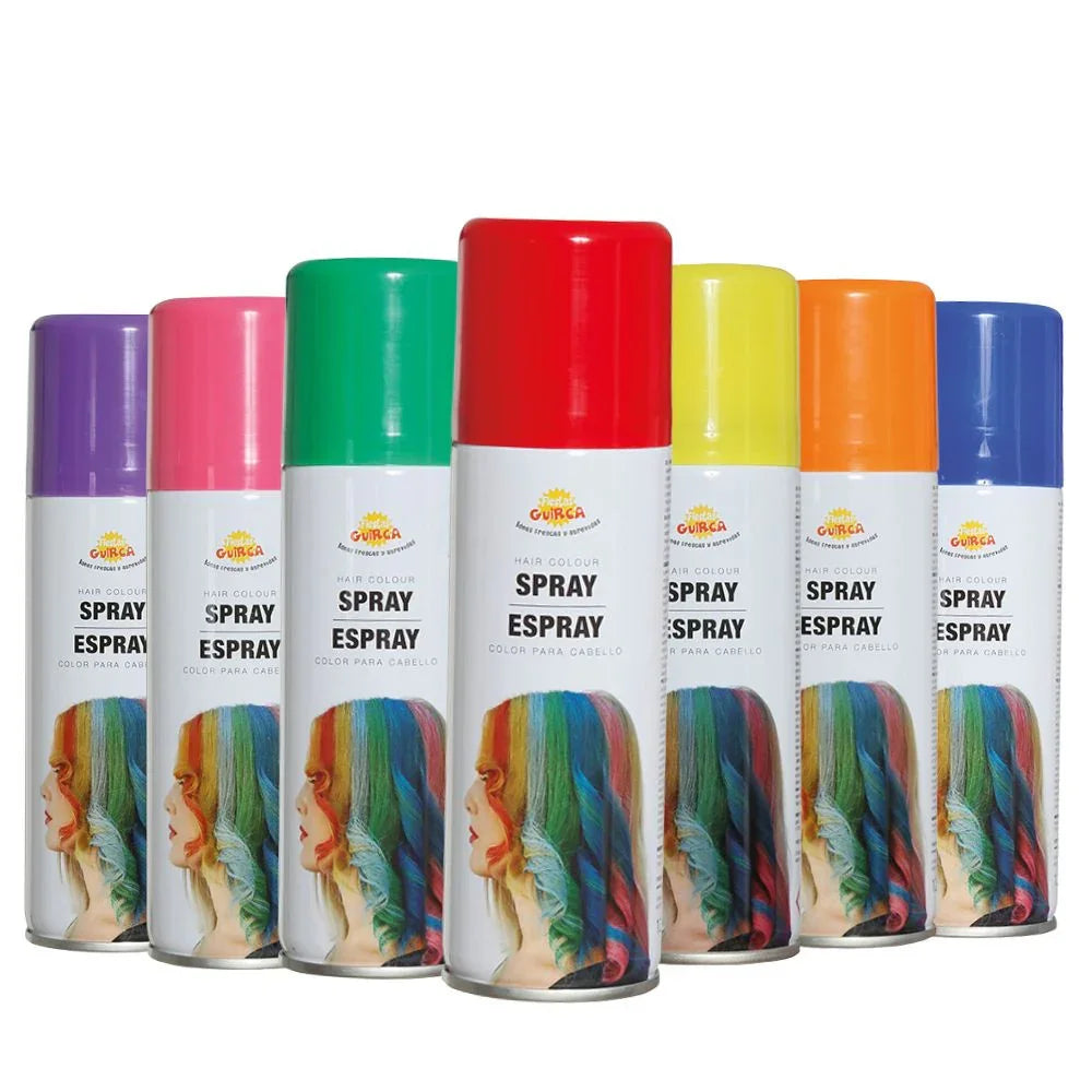 Sprays de Colores para el Pelo Spray para Pelo Guirca