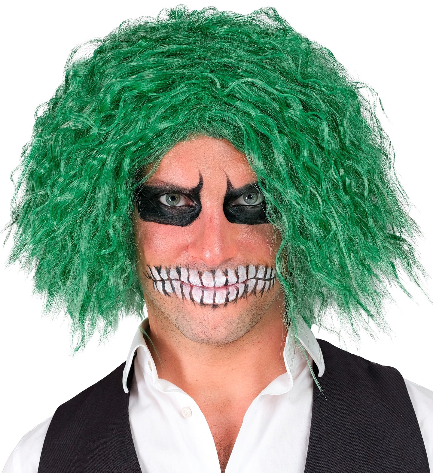 Peluca Verde de Joker Villano Asesino Joker Widmann