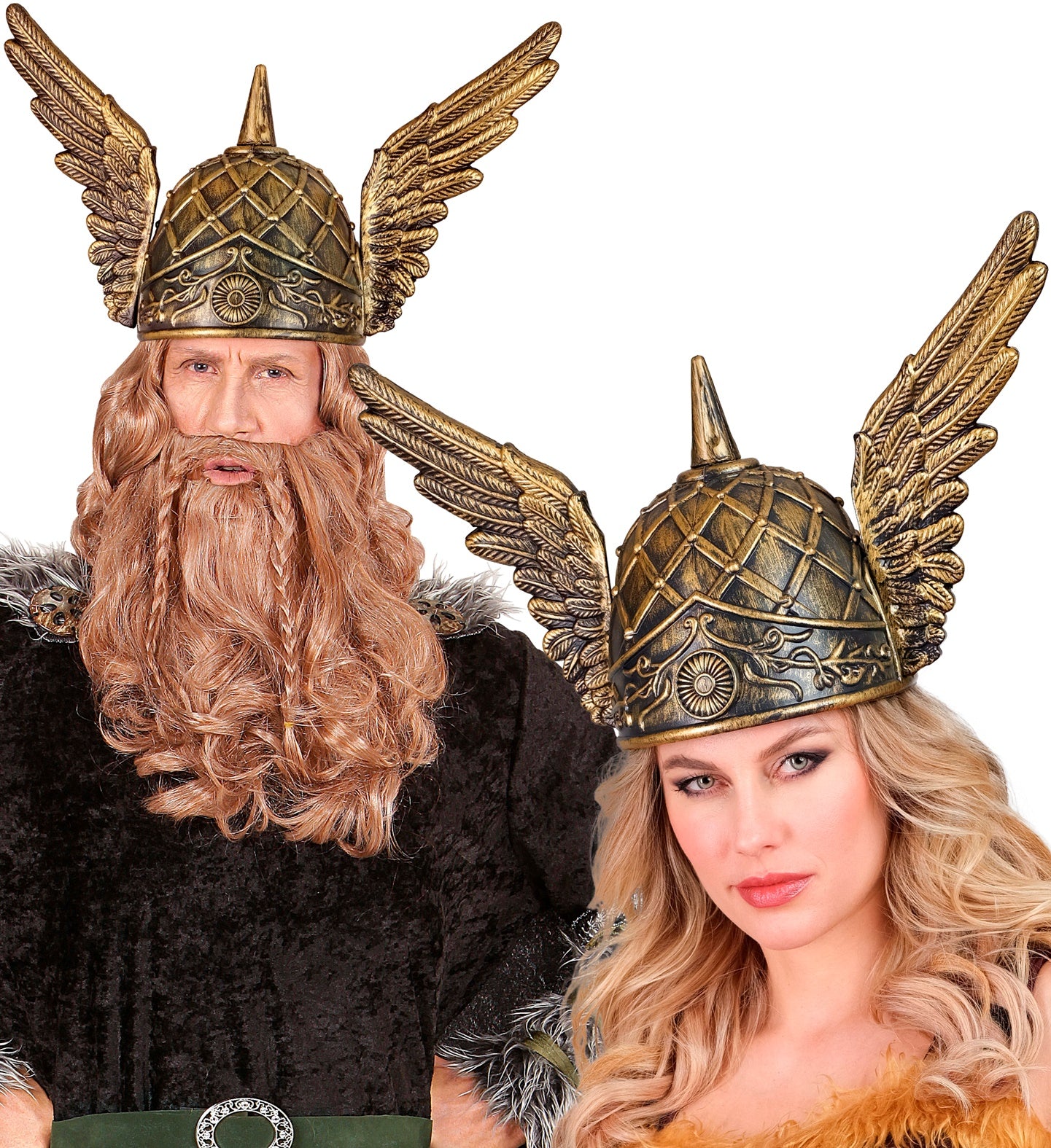 Casco de Dios Nórdico para Adulto Complementos Vikingos Widmann