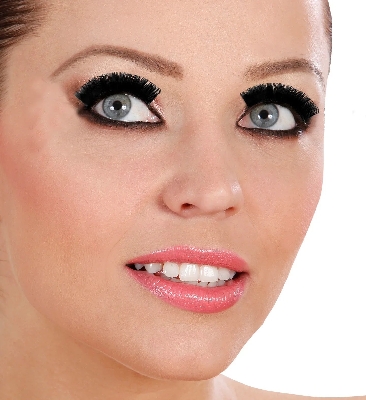 Pestañas Negras Largas Túpidas Pestañas Widmann