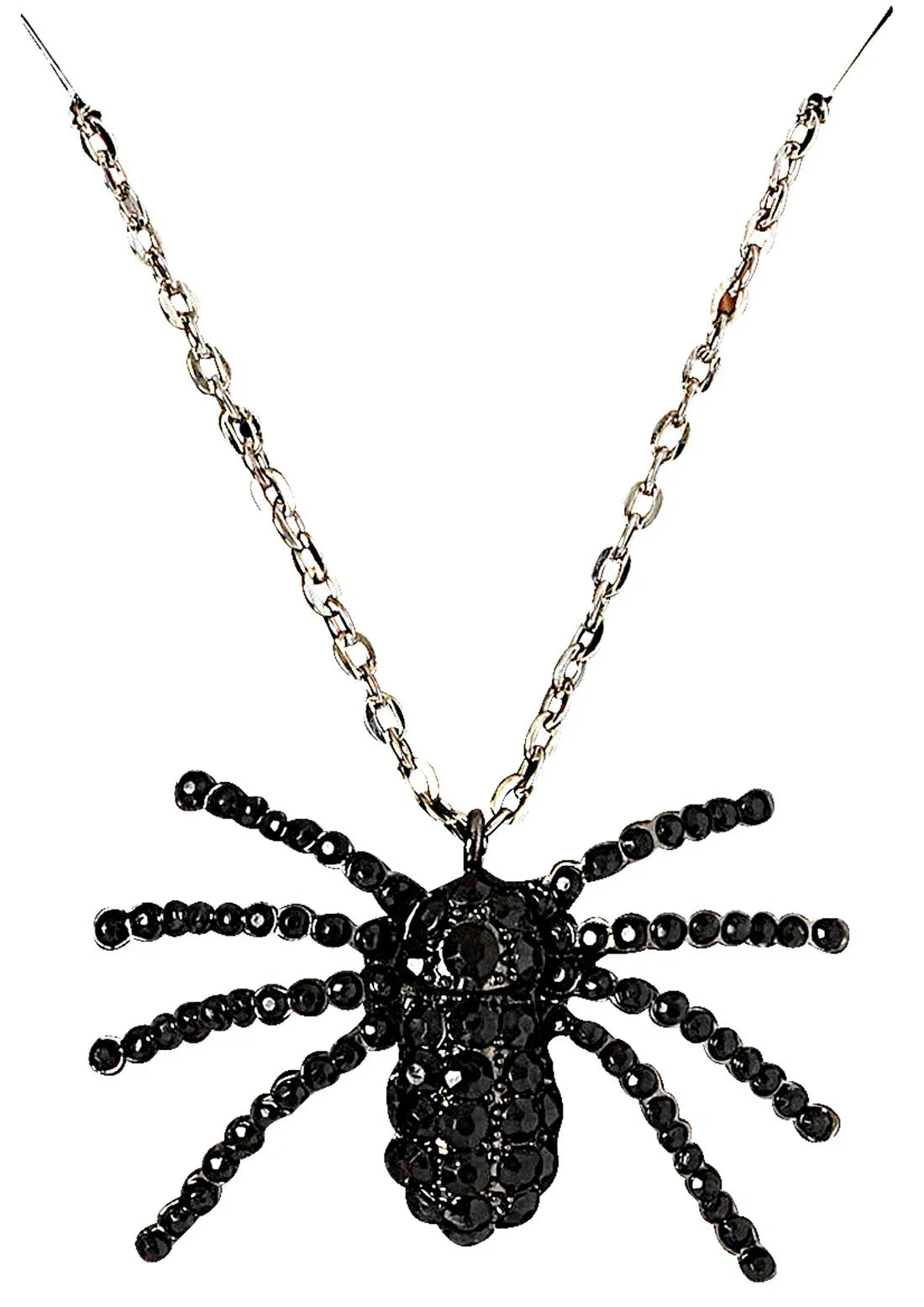 Collar con Araña con Pedrería Negra COMPLEMENTOS Widmann