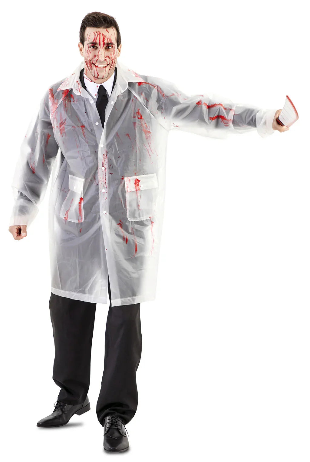 Chubasquero Sangriento American Psycho para Adulto Cine y TV EuroCarnavales