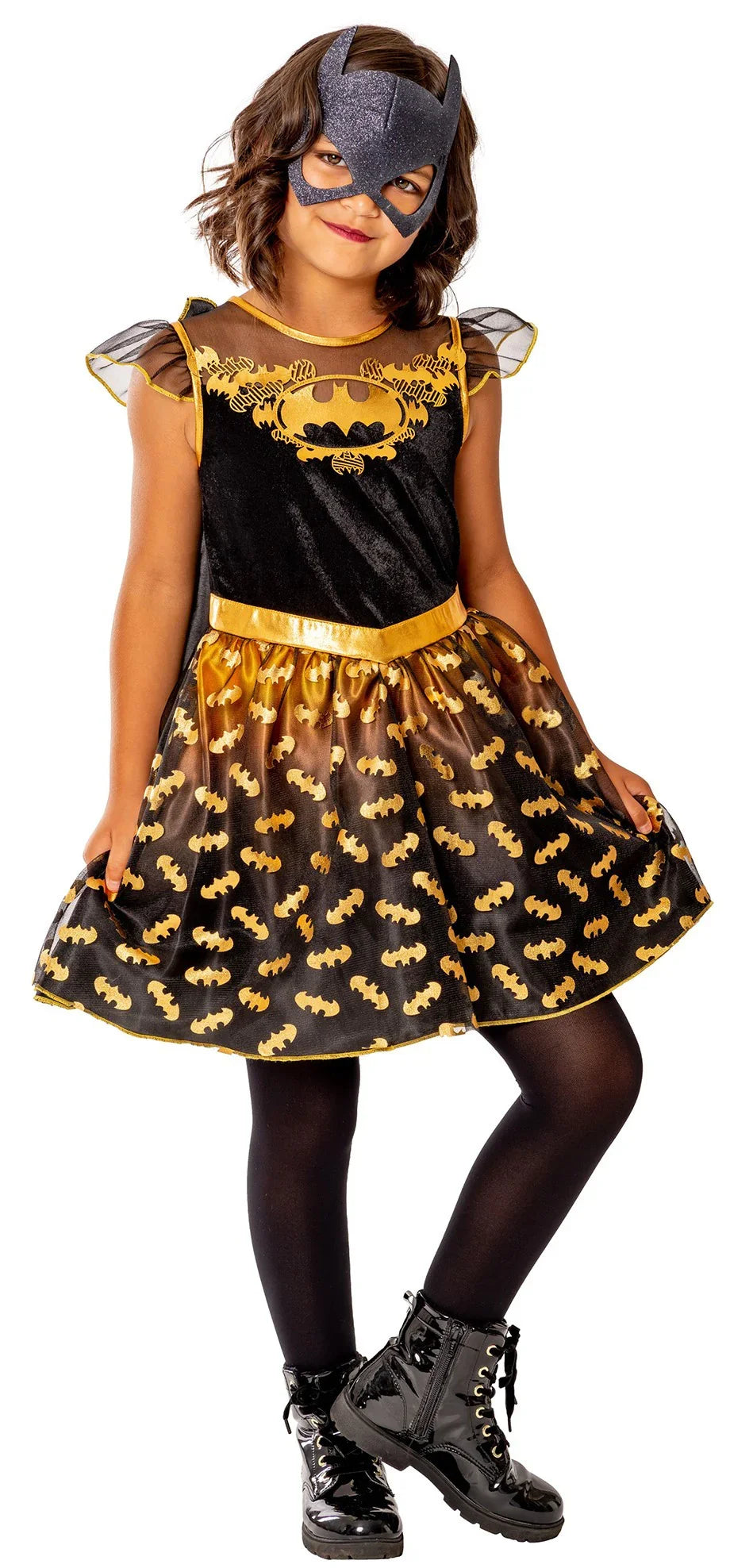 Disfraz de Batgirl con Capa para Niña Batman Rubies
