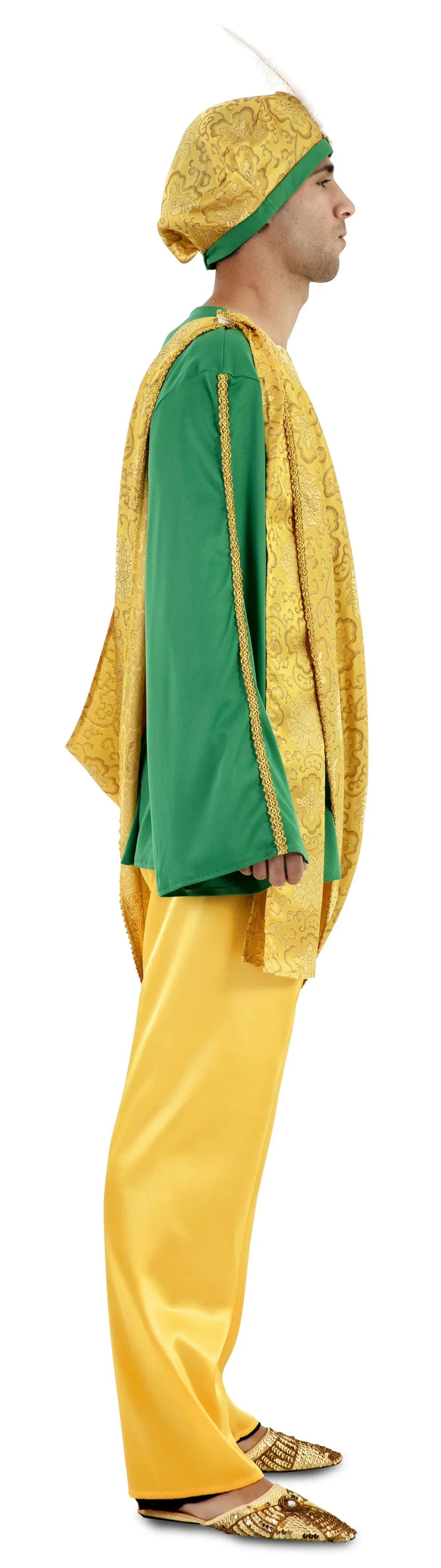 Disfraz de Paje Clásico Amarillo para Hombre Reyes Magos y Pajes EuroCarnavales