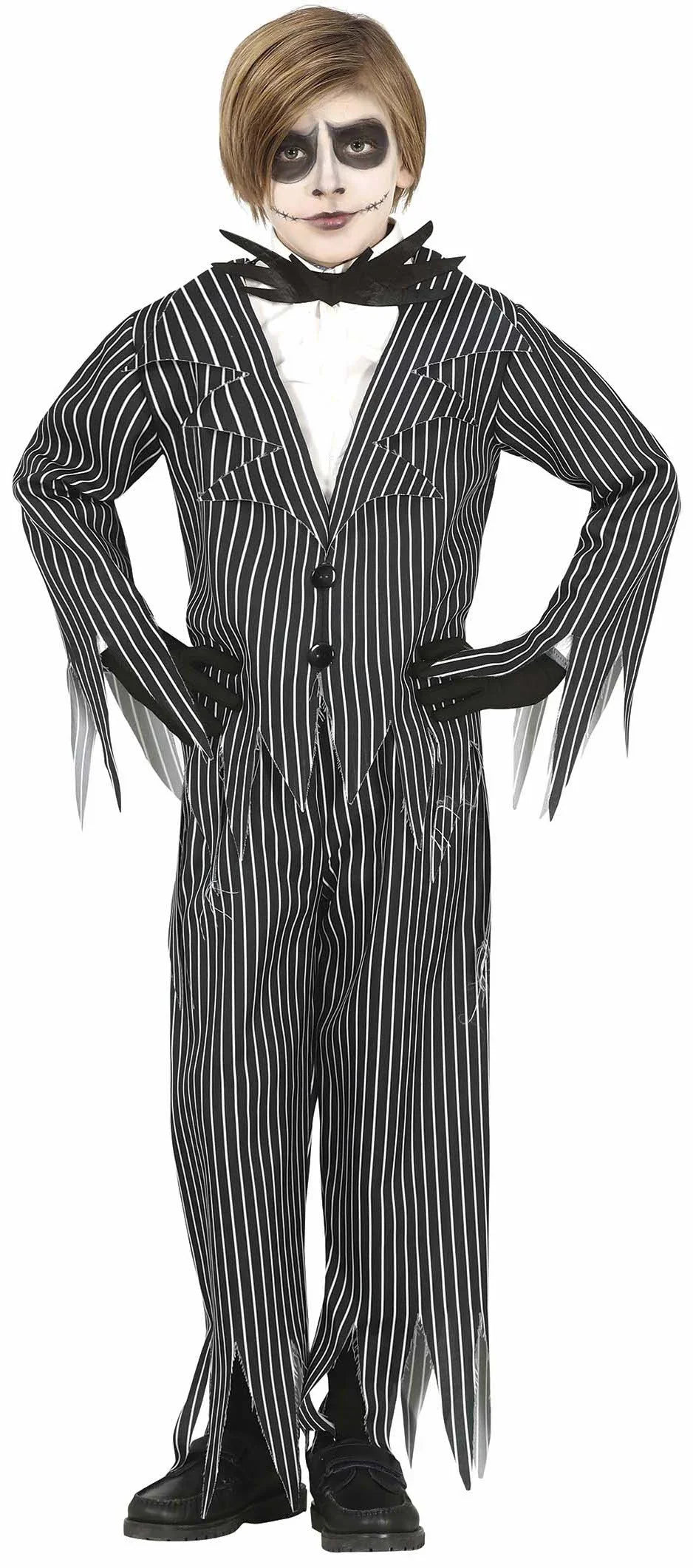 Disfraz de Mr Skellington para Niño Esqueletos Guirca