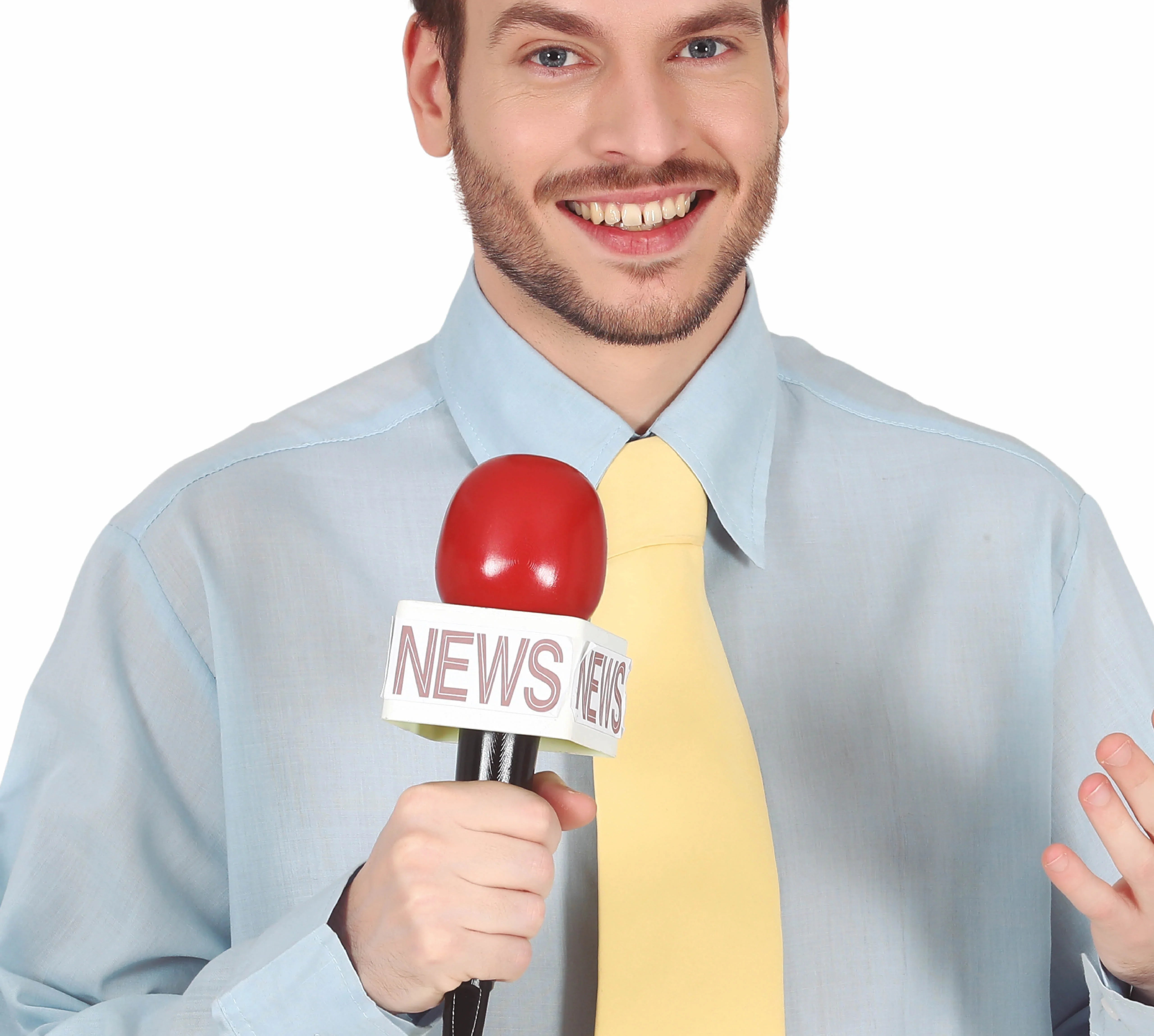 Micrófono de Reportero de Televisión COMPLEMENTOS Guirca